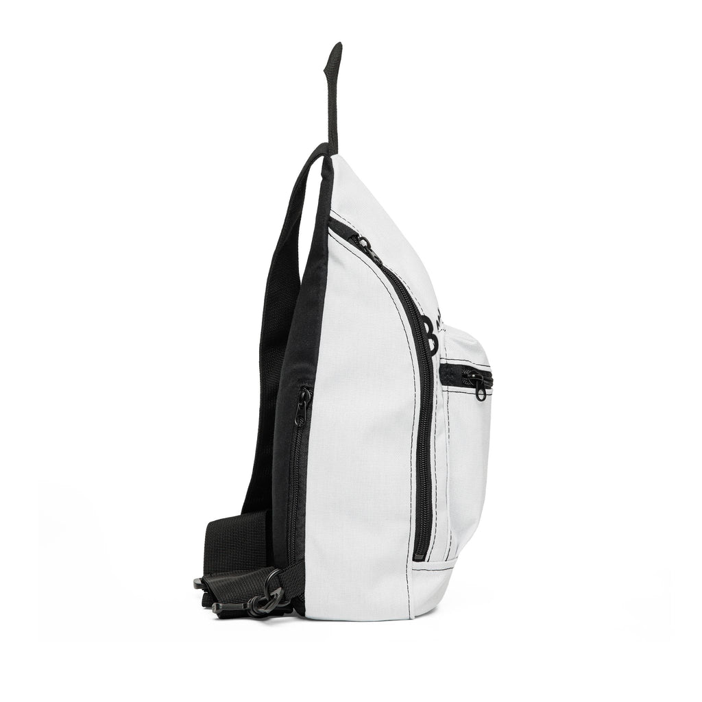 Minimal White Sling Bag — Lightweight Travel Crossbody for Everyday Use by Printify Bags Bags Bags Minimal White Sling Bag — Lightweight Travel Crossbody for Everyday Use
