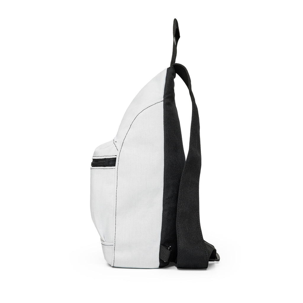 Minimal White Sling Bag — Lightweight Travel Crossbody for Everyday Use by Printify Bags Bags Bags Minimal White Sling Bag — Lightweight Travel Crossbody for Everyday Use