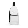 Minimal White Sling Bag — Lightweight Travel Crossbody for Everyday Use by Printify Bags Bags Bags Minimal White Sling Bag — Lightweight Travel Crossbody for Everyday Use