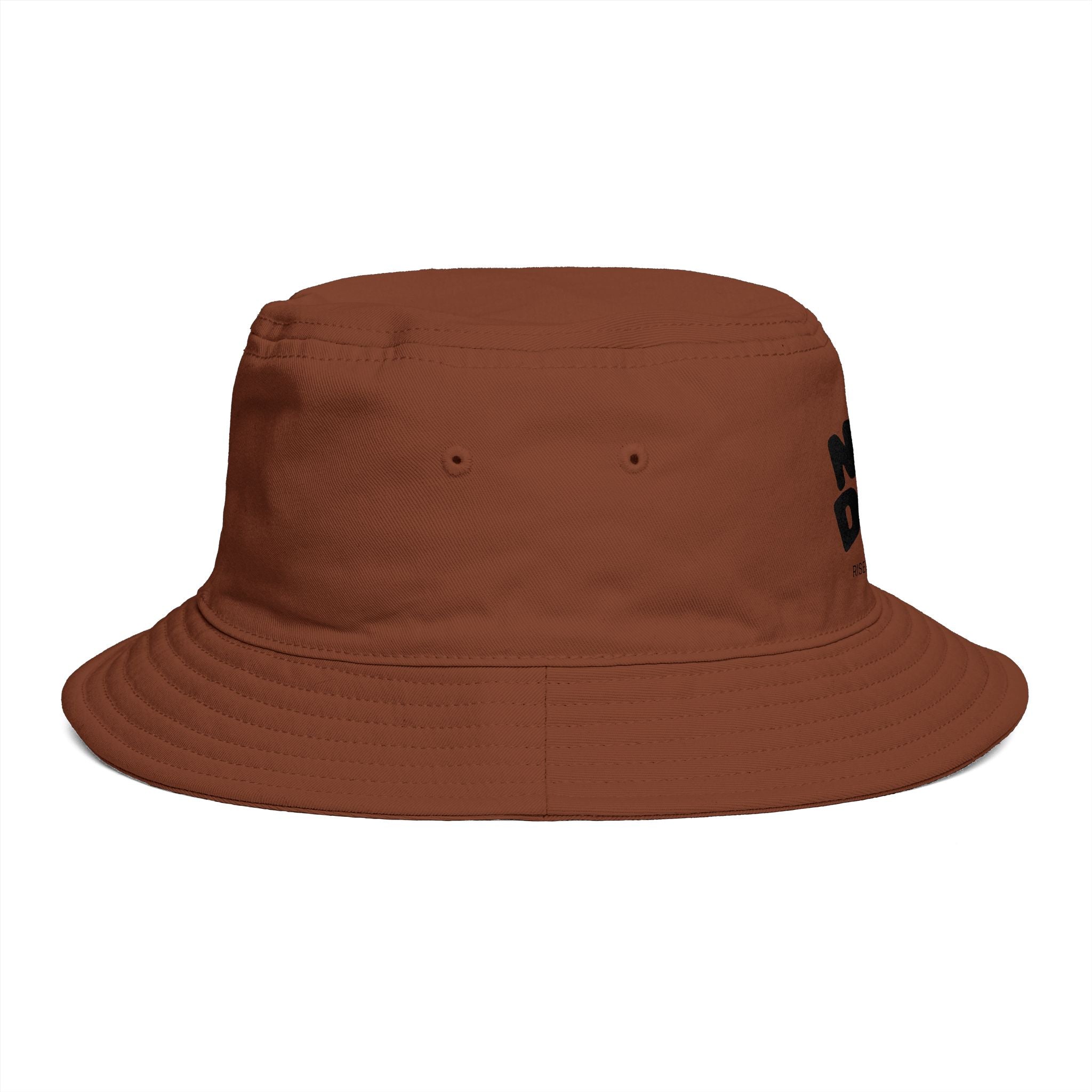 New Day Brown Bucket Hat — Inspirational Casual Sun Hat by Printify Hats Hats Hats New Day Brown Bucket Hat — Inspirational Casual Sun Hat