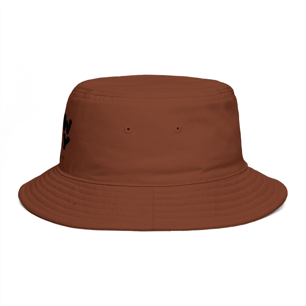 New Day Brown Bucket Hat — Inspirational Casual Sun Hat by Printify Hats Hats Hats New Day Brown Bucket Hat — Inspirational Casual Sun Hat