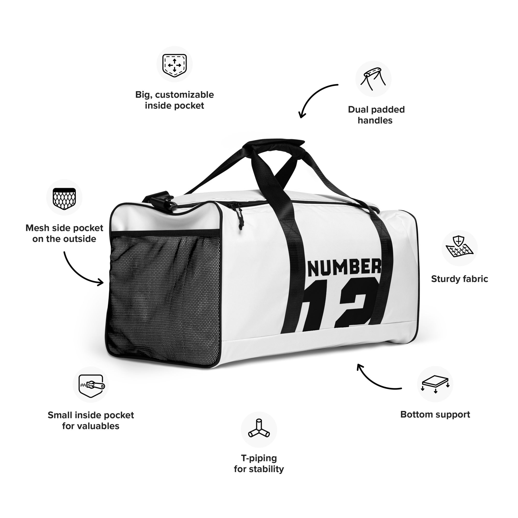 Duffle bag by Mbendera Music & Merchandise