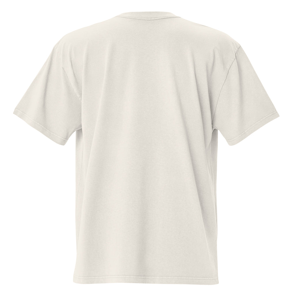 Oversized faded t-shirt by Mbendera Music & Merchandise