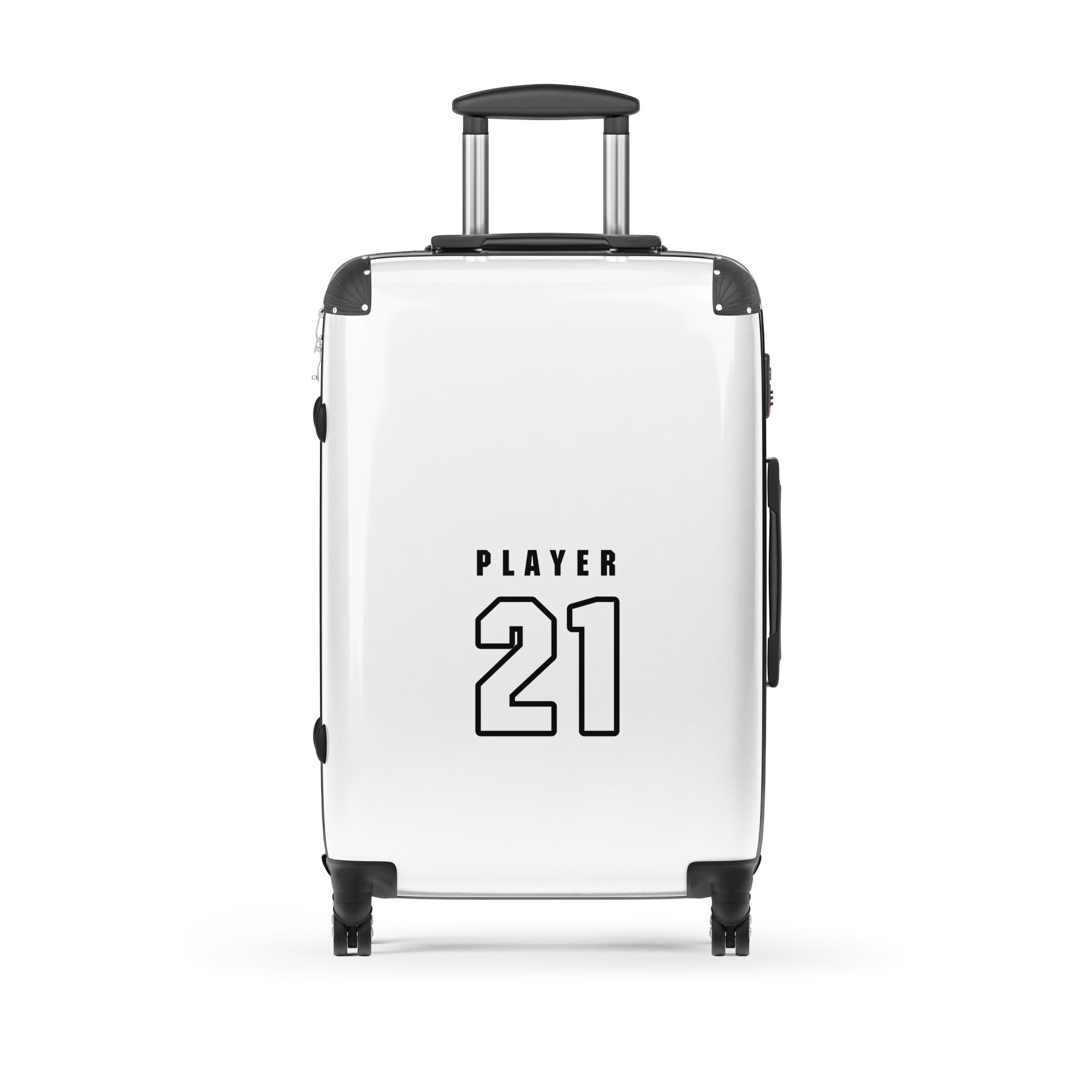 Hard-shell suitcase by Mbendera Music & Merchandise