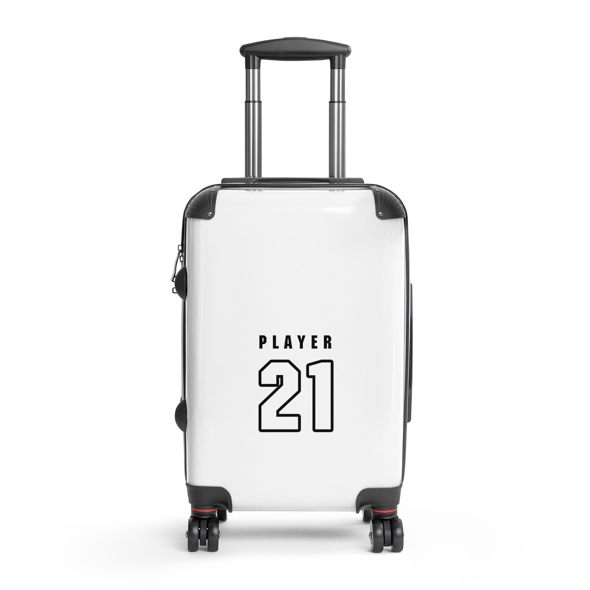 Hard-shell suitcase by Mbendera Music & Merchandise