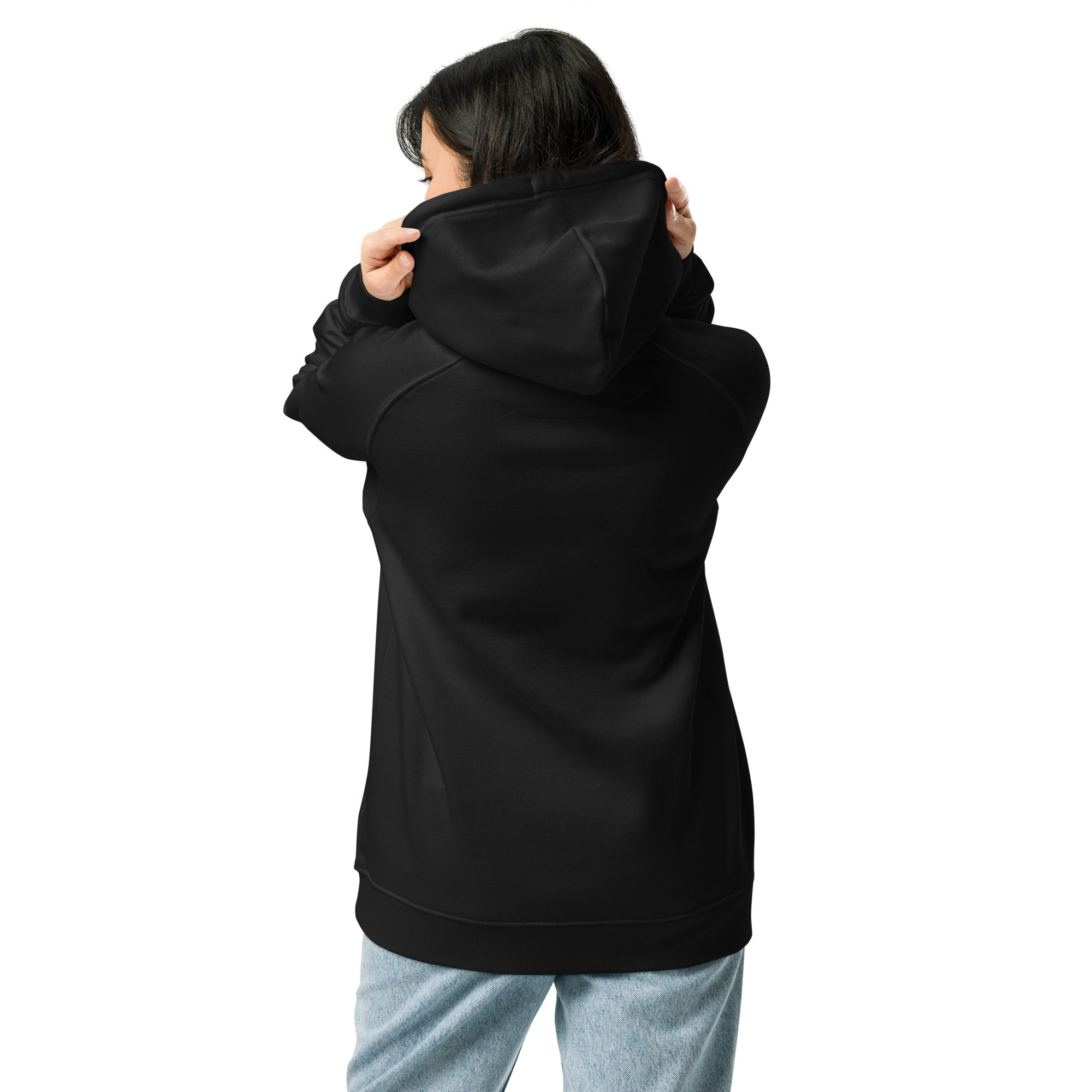 Unisex eco raglan hoodie by My Store