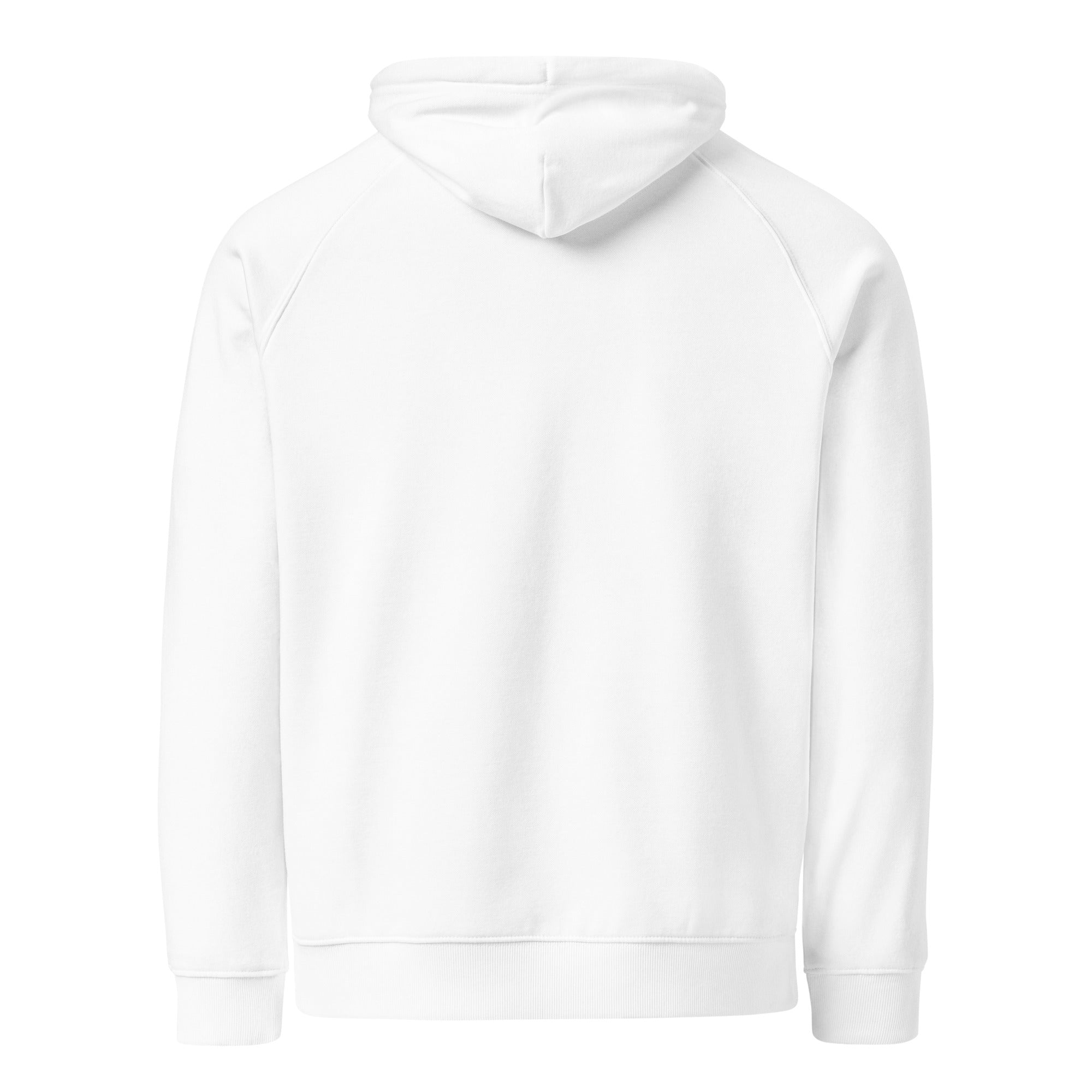 Unisex eco raglan hoodie by Mbendera Music & Merchandise