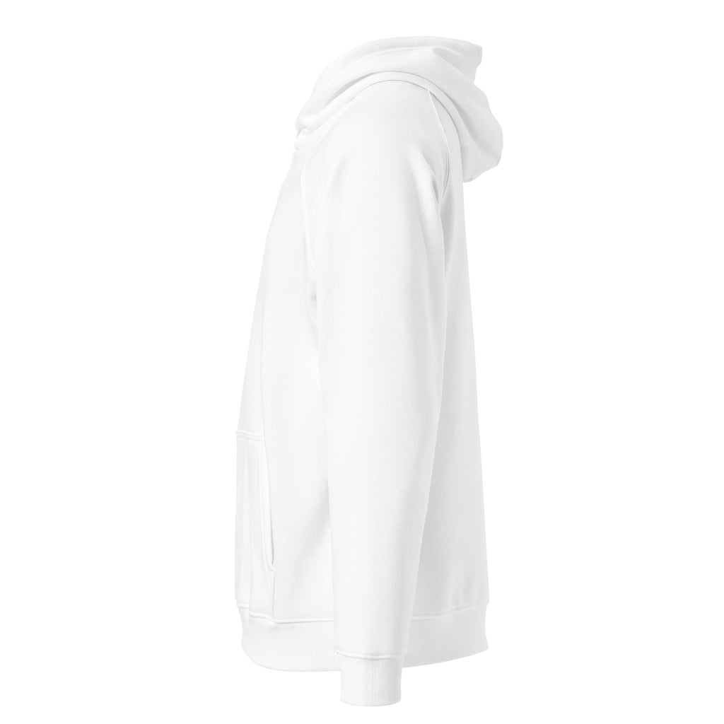Unisex eco raglan hoodie by Mbendera Music & Merchandise