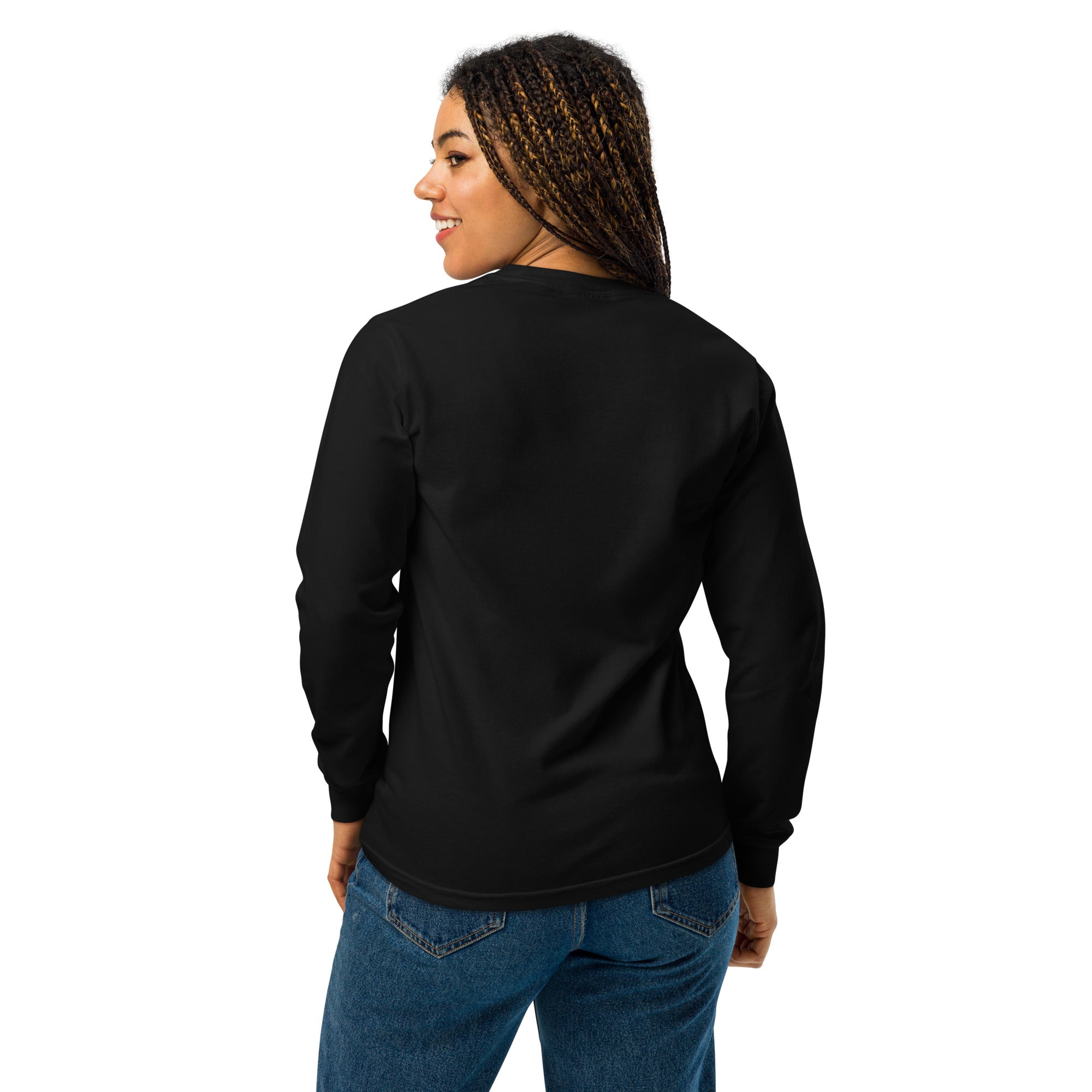 Garment-dyed heavyweight long-sleeve shirt by My Store