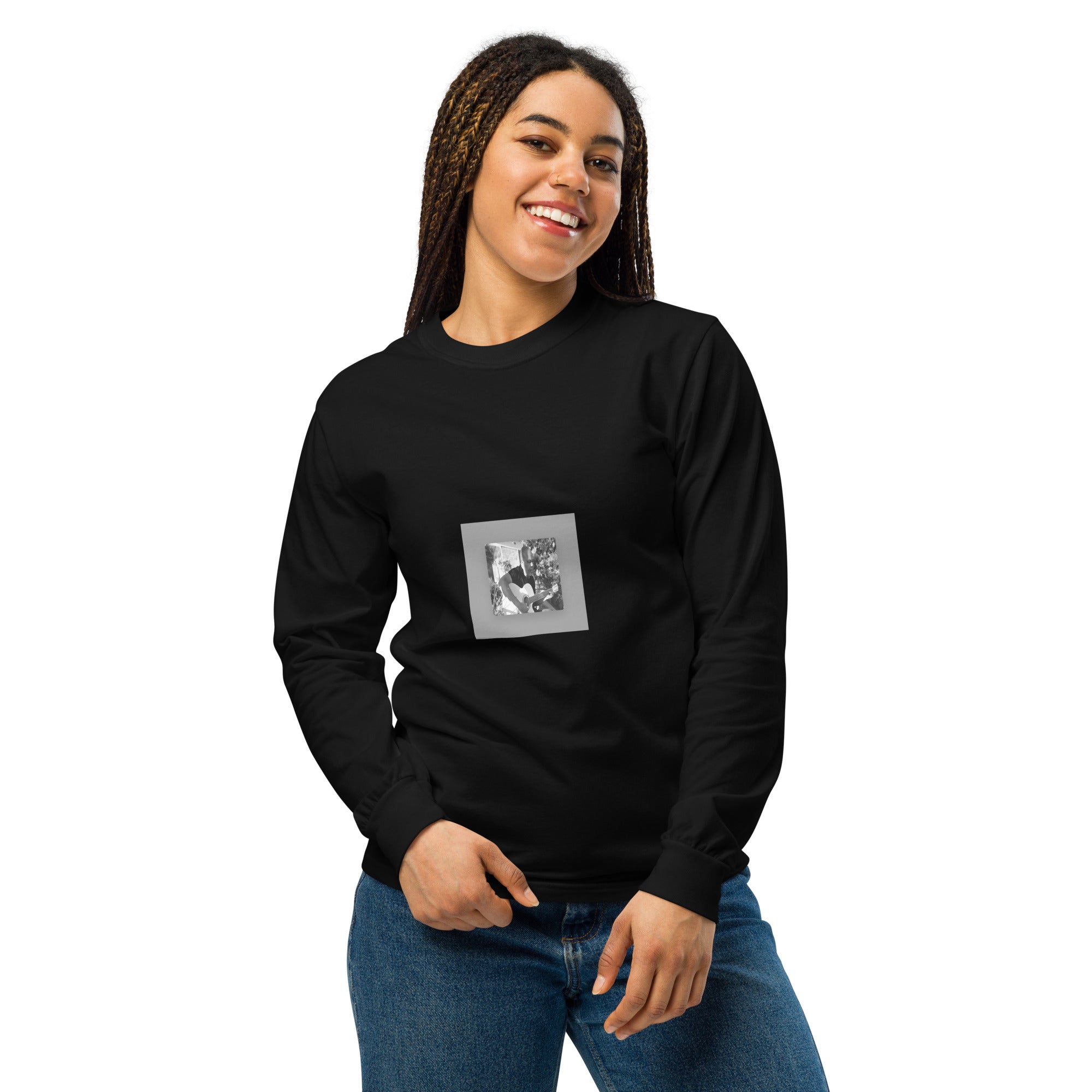 Garment-dyed heavyweight long-sleeve shirt by My Store